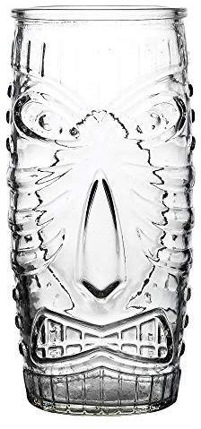 Libbey Tiki Highball Glasses 20oz / 570ml - Set of 4 - Hawaiian Cocktail Tumblers