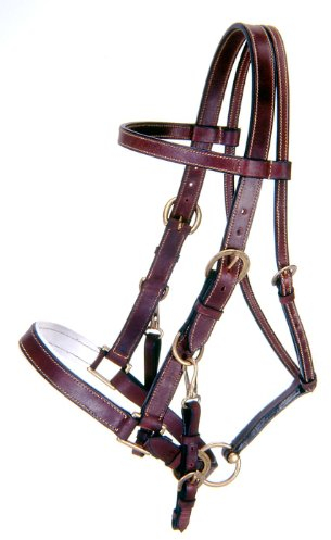 Tough 1 Australian Outrider Collection Lederhalfter, 73-9800-2-0, Schwarz, Pferd
