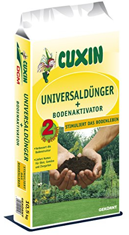 CUXIN DCM Universaldünger + Bodenaktivator- mit Bacillus sp. - effektive Mikroorganismen - Gartendünger - Gemüsedünger - organischer NPK-Dünger- 10,5 KG
