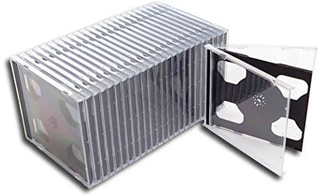 Protected Doppel CD Leerbox schmal (25 Stück)