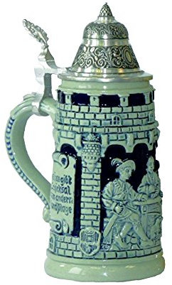 KING Boccale da Birra tedesco blu a vita é un giocata Ldi dadi 0,25 litri