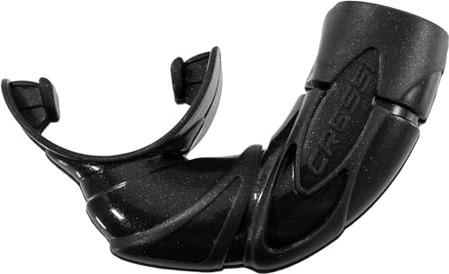 Cressi Schnorcheln Zubehör Snorkel Mouthpiece Mexico/Corsica Black, EZ270029
