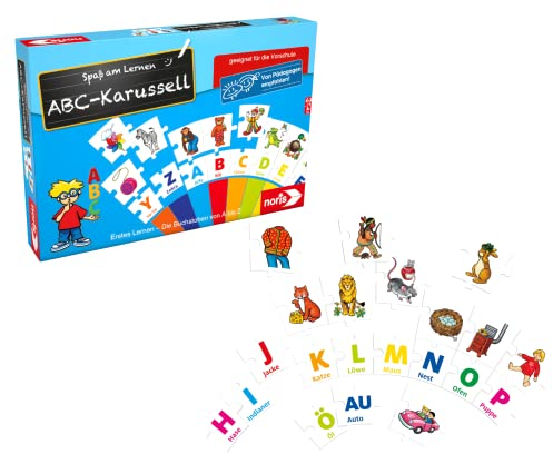 Noris - 606076151 - pedagogiskt spel - ABC-karusell