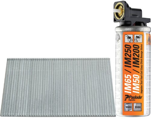 Precise Engineered Paslode F16 x 63mm Electro Galvanised Brad Nails [Pack of 2000] for IM65 & IM250 Nail Guns [Top Spec] - w/3yr Rescu3® Warranty