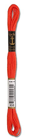 Anchor Sticktwist 1x Farbe 333 - hagebutte