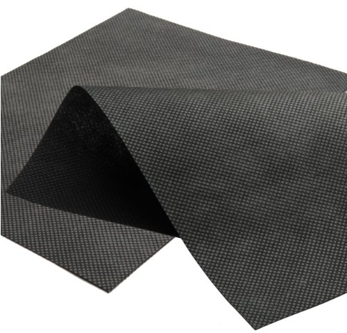 Masgard 80 m² Unkrautvlies Gartenvlies Unkrautfolie 1,60 m x 50,00 m - 80 g/m² - schwarz