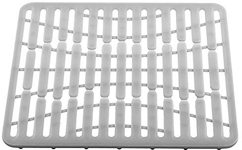 Oxo Good Grip 13138100V1 Mlnyk Protector Fregadero Silicona Mediano, Grigio, Piccolo