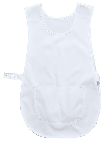Portwest S843 Arbeitskleidung Verstellbare Sicherheitschürze Weiß, L/XL