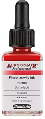 Schmincke AERO COLOR Professional Scharlach 28 ml, 28 300 023