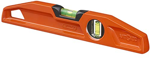 STANLEY 1-42-311 Niveau Trapézoïdal mlh 30 cm - Gamme FATMAX - Fabriqué en France - Corp en Alliage Aluminium - Base Large - Grande Fiole - Plus Grande Visibilité - Précision 0.5mm/m - Semelle Usinée