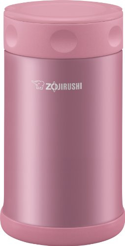 Zojirushi Stainless Steel Food Jar 25 oz. / 0.75 Liter, Shiny Pink