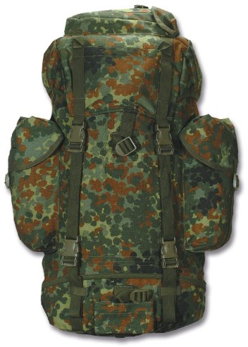 BW Bundeswehr Kampfrucksack flecktarn Original neu