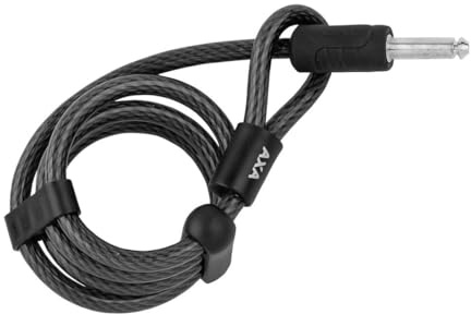 AXA RLS 115/10 Einsteckkabel – Länge 115 cm – Für AXA Defender, Solid Plus oder Victory Rahmenschloss