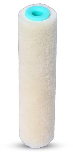 Axus Decor 100% Wool Roller (Blonde Series) Paint Roller Sleeve, Natural Wool Roller Mini Sleeve, for Smooth Wood & Metal Surface, Compatible with Standard (6mm Rod) Mini Handles - 4/100mm,10Pk