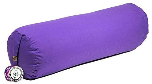 ManiBhadra Bolster yoga cilindrico viola