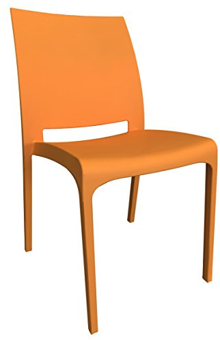 bica Volga Stuhl, Monoblock, Plastik, Orange
