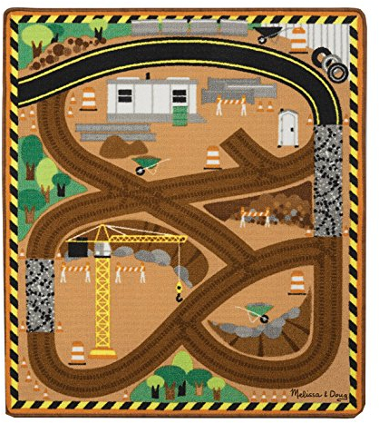 Melissa & Doug Spielteppich Baustellenbetrieb