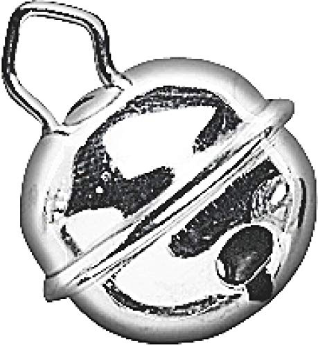 Gütermann / KnorrPrandell 8605505 - Metallglöckchen vernickelt 19mmØ, 4 Stück/Beutel