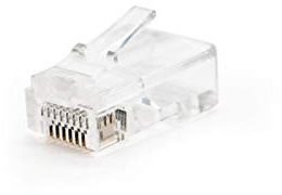 TOOQ NANOCABLE 10.21.0102-100 - Connecteur pour Câble Ethernet RJ45,Cat.5e UTP(100 u)