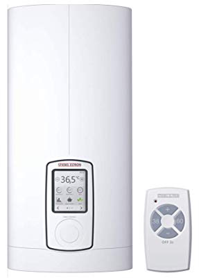 STIEBEL ELTRON DHE Touch 18/21/24, Vollelektronischer Durchlauferhitzer, umschaltbar, druckfest, 1 Stück, 46,8 x 22,5 x 10,5 cm, 234459
