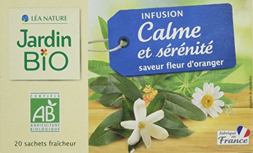Jardin Bio Infusion Calme/Sérénité 30 g - Lot de 4