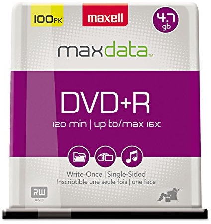 DVD+R 4,7 GB 100 Pack Spindle