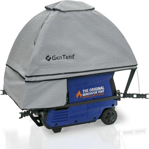 GenTent 10K - Kit XKU - Edición estándar - Generadores inversores de 1000 W - 3000 W (estándar, GreySkies)