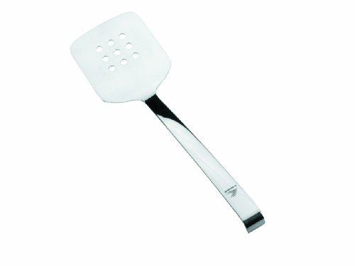 Lacor 72859 - Spatule perforée buffet 28,5 U.P. | Fabriqué en acier inoxydable de qualité alimentaire; haute résistance à la corrosion et usure quotidienne