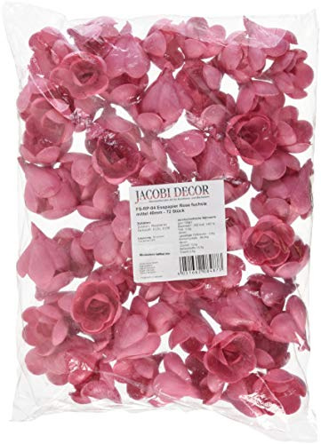 Cake Company Rose mittel 40 mm fuchsia 72 Stck 1er Pack (1 x 94 g)