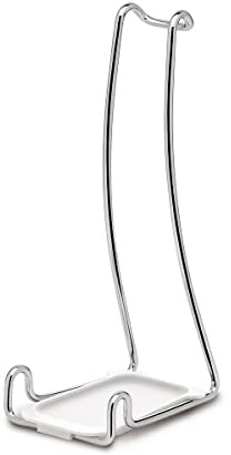 Giannini Extragourmet Appoggiatutto Acciaio inox con Piattino salvagoccia in Plastica per Mestoli e Coperchi 13,5 x 10 x h 28 cm