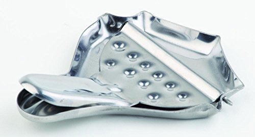 APS 71430 Zitronenscheiben-Quetscher, hochglanzpolierter Edelstahl, ca. 8 x 7 cm