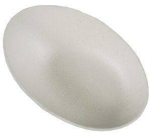 50 Fingerfood - Schalen, Zuckerrohrpure 20 ml 8 cm x 5 cm weissEgg, 10 x 50 Stück