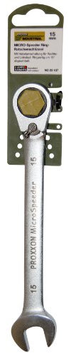 Proxxon 23137 MicroSpeeder 15mm Ring-Maul Ratschenschlüssel