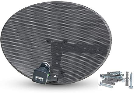 Dragonsat Zone 1 Satellite Dish & Quad Lnb for Sky Freesat HD SD