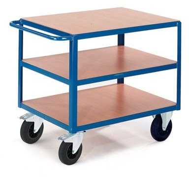 Rollcart Tischwagen 3 Ladefläche, 06-7538