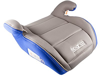 Sparco SPC3002GR3CM Seggiolino di Rialzo per Bambini, Grigio/Blu, 3 cm