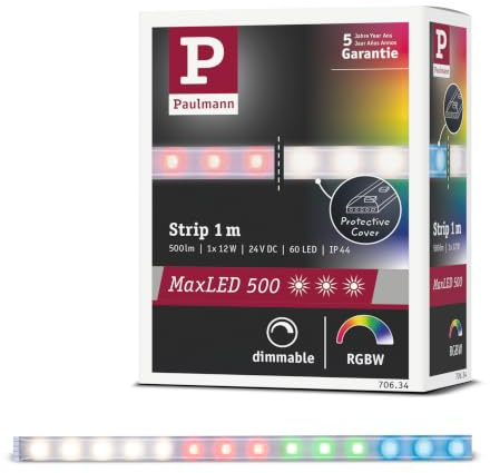 Paulmann MaxLED RGBW Strip beschichtet 1m 12W mit Farbwechselfunktion