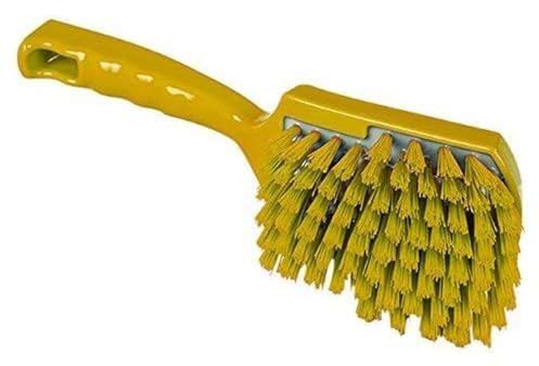 Maya 90546 - Cepillo de Mano, con Mango, Sistema Resina, 275 x 70 mm, Amarillo