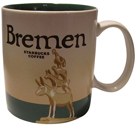 Starbucks Tasse City Mug Brême Icon Série Germany