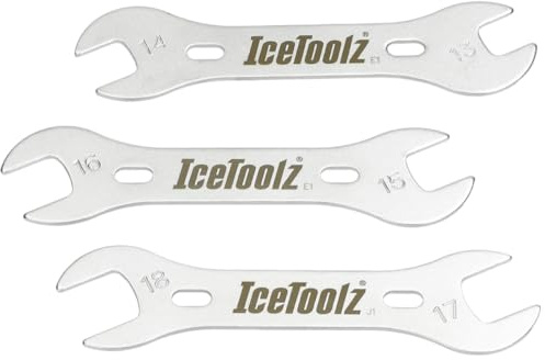 IceToolz Cone Wrenches Combo Set, Silber, M, 24037X3