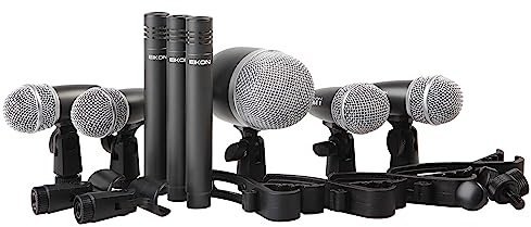 PROEL EIKON DMH8XL - Set di 8 microfoni per Batteria (Drum Set) (DMH8XL)