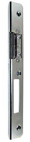 GU BKS Secury Sicherheits Haustür Schließblech 250x28x9x3mm mit AT-Stück verstellbar DIN Rechts