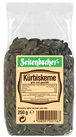 Lot de 6 sachets de graines de citrouille latérales, lot de 6 (250 g)