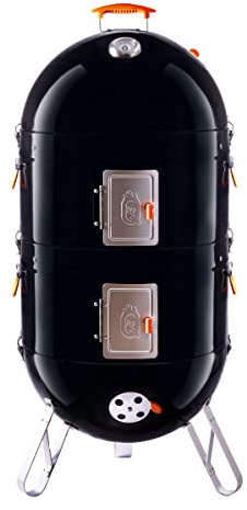 ProQ BBQ Smoker (Excel V4) - 4in1 Charcoal Meat Smoker BBQ - Outdoor Smokers and Grills - BBQ with Smoker