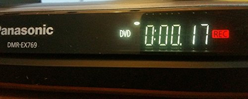 Panasonic DMR-EX769 Enregistreur DVD Noir - Lecteurs DVD/Blu-Ray (NTSC,PAL, AV1 / AV2 (21 pin), AV3 (pin jack), DVD-R,DVD-R DL,DVD-RW, SD, 30 W, 13 W)