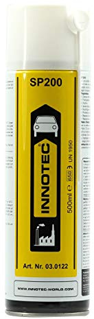 Innotec SP200 Silikon-Sprühfett Kontaktspray / Kunststoff Gummi-Pflege / elektrisch isolierend / 500ml Spraydose