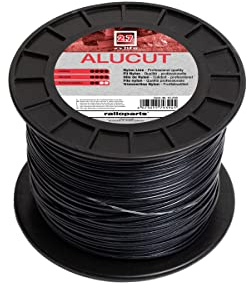 Mähfaden ALUCUT 2,7mm 214m Trimmerfaden 4-Kant Nylonfaden