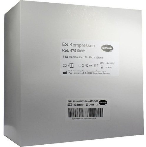 ES-KOMPRESSEN steril 10x20 cm Großpackung 20X5 St