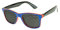 VANLO Rasterbrille 410-KD - ganzflächiges Raster - blau-rot