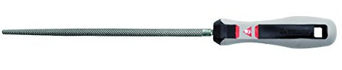 Bellota 4104-10 ENT MB - Escofina redonda para carpintero, entrefina (mango bimaterial, 10)